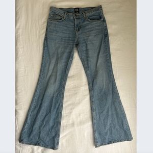 Urban Outfitters BDG Light Blue Low Rise Flare Jeans